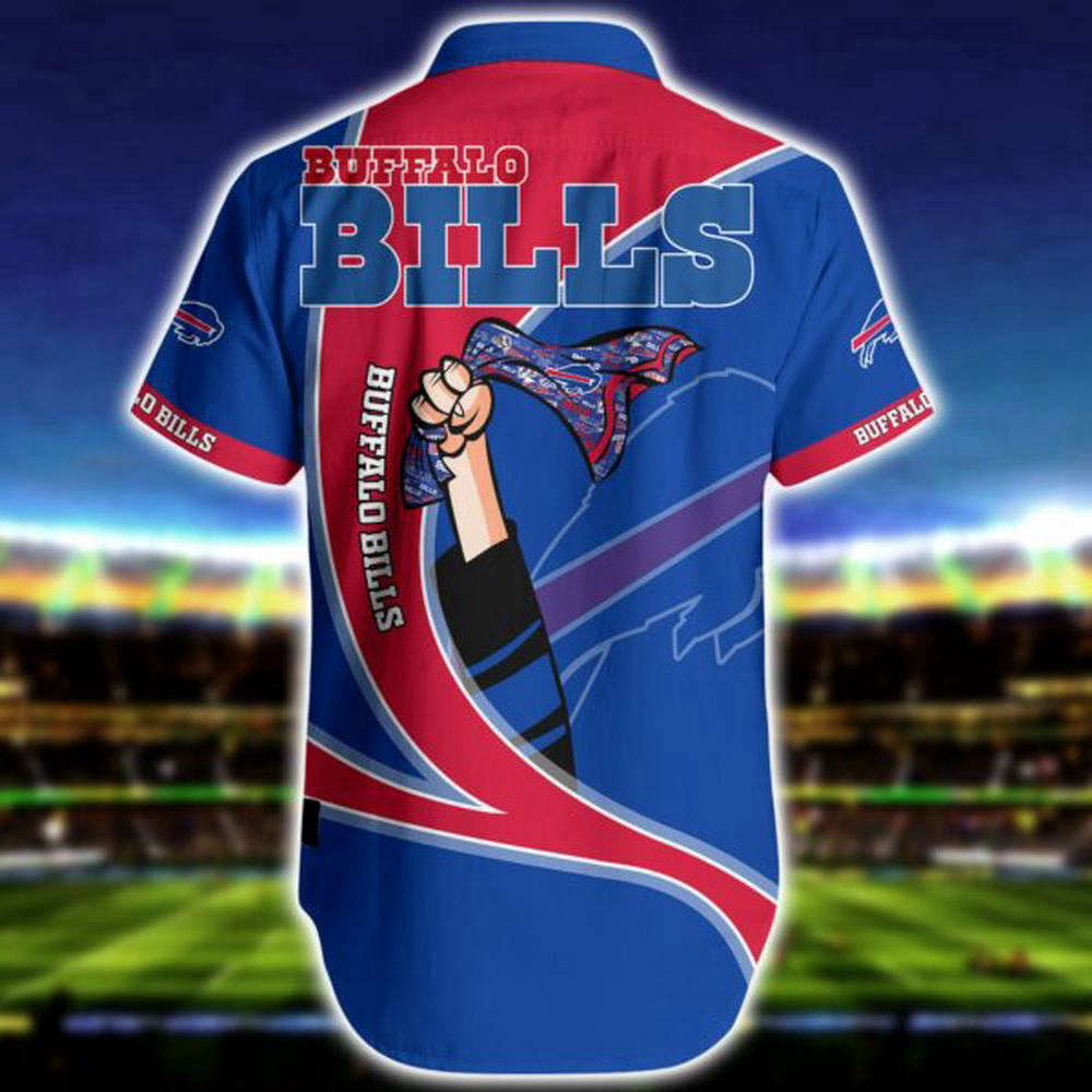 NFL Buffalo Bills Hawaiian Shirt Short Summer Logo