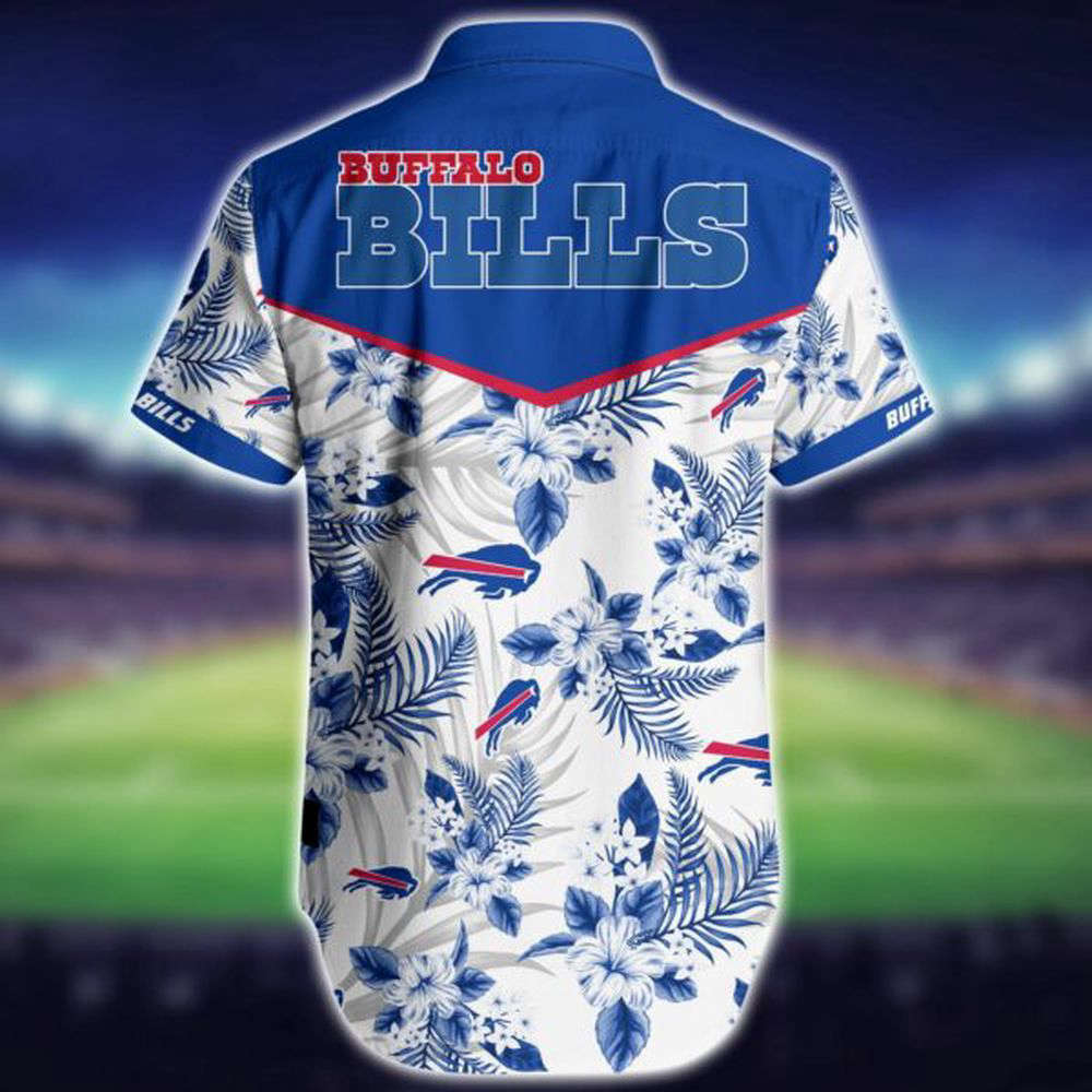 NFL Buffalo Bills Hawaiian Shirt Short Summer Logo men