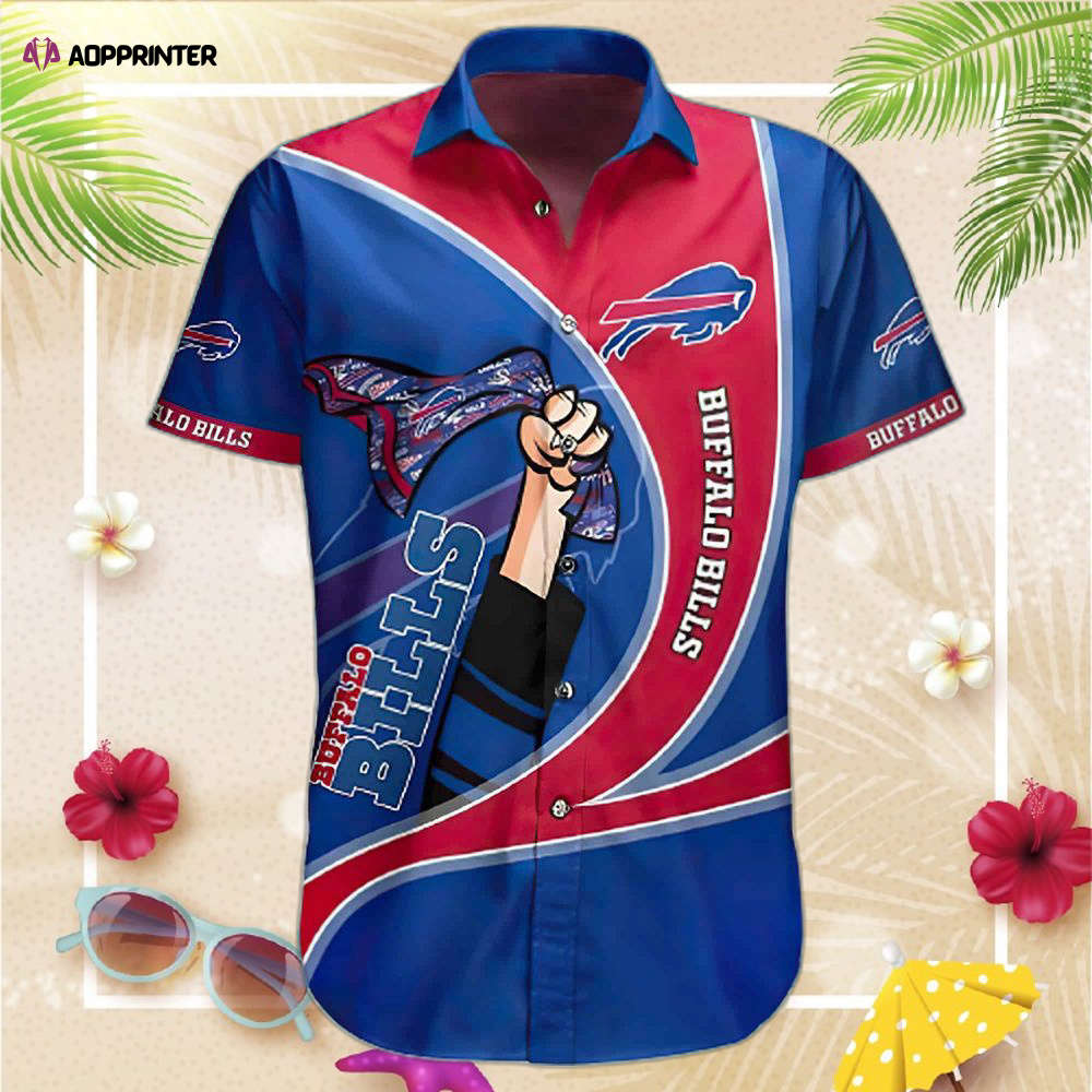 NFL Buffalo Bills Hawaiian Shirt Short Summer Logo