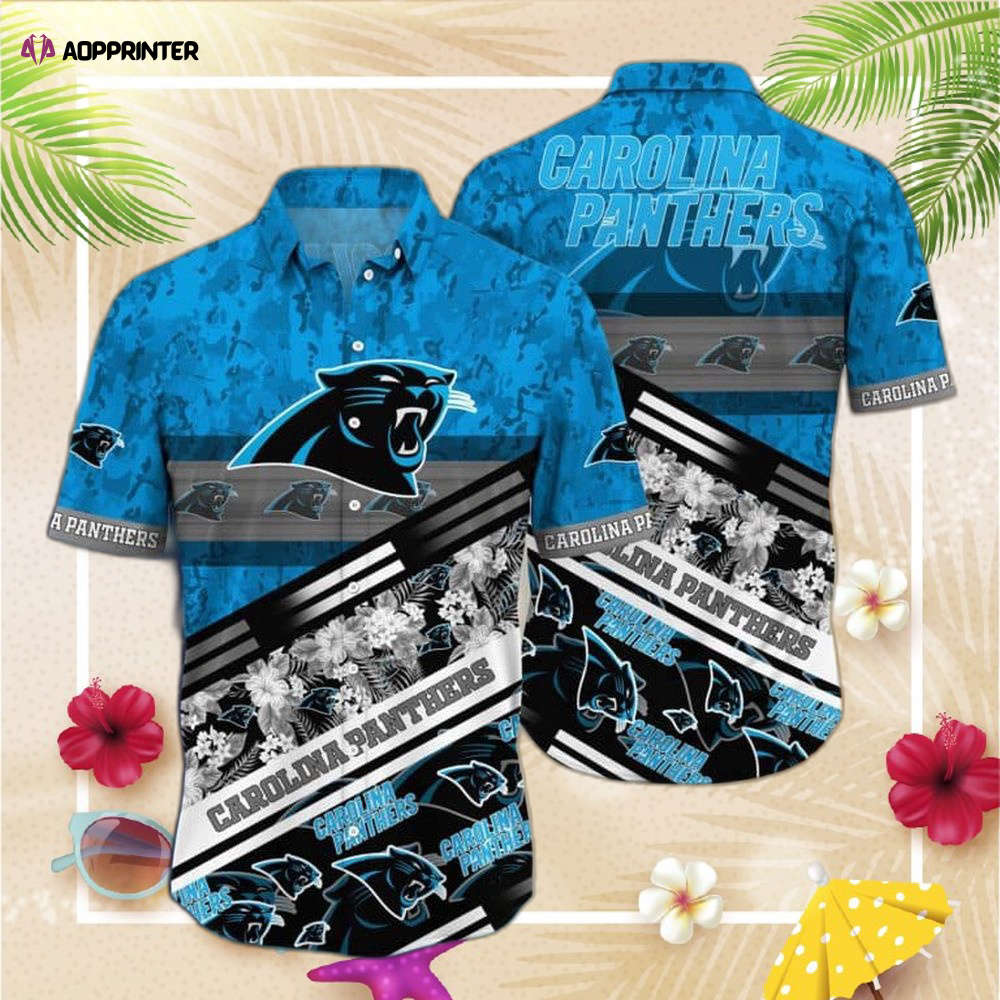 NFL Carolina Panthers Hawaiian Shirt Hot Trending