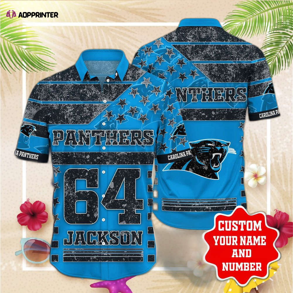 NFL Carolina Panthers Hawaiian Shirt Personalized Trending