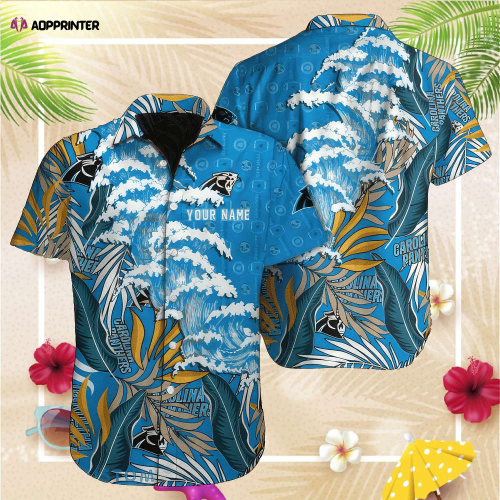 NFL Carolina Panthers Hawaiian  Shirt Trending Summer