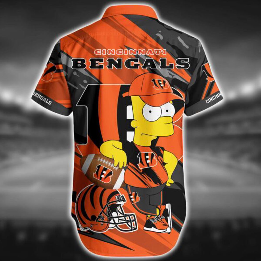 NFL Cincinnati Bengals Hawaiian Shirt Short For Fans