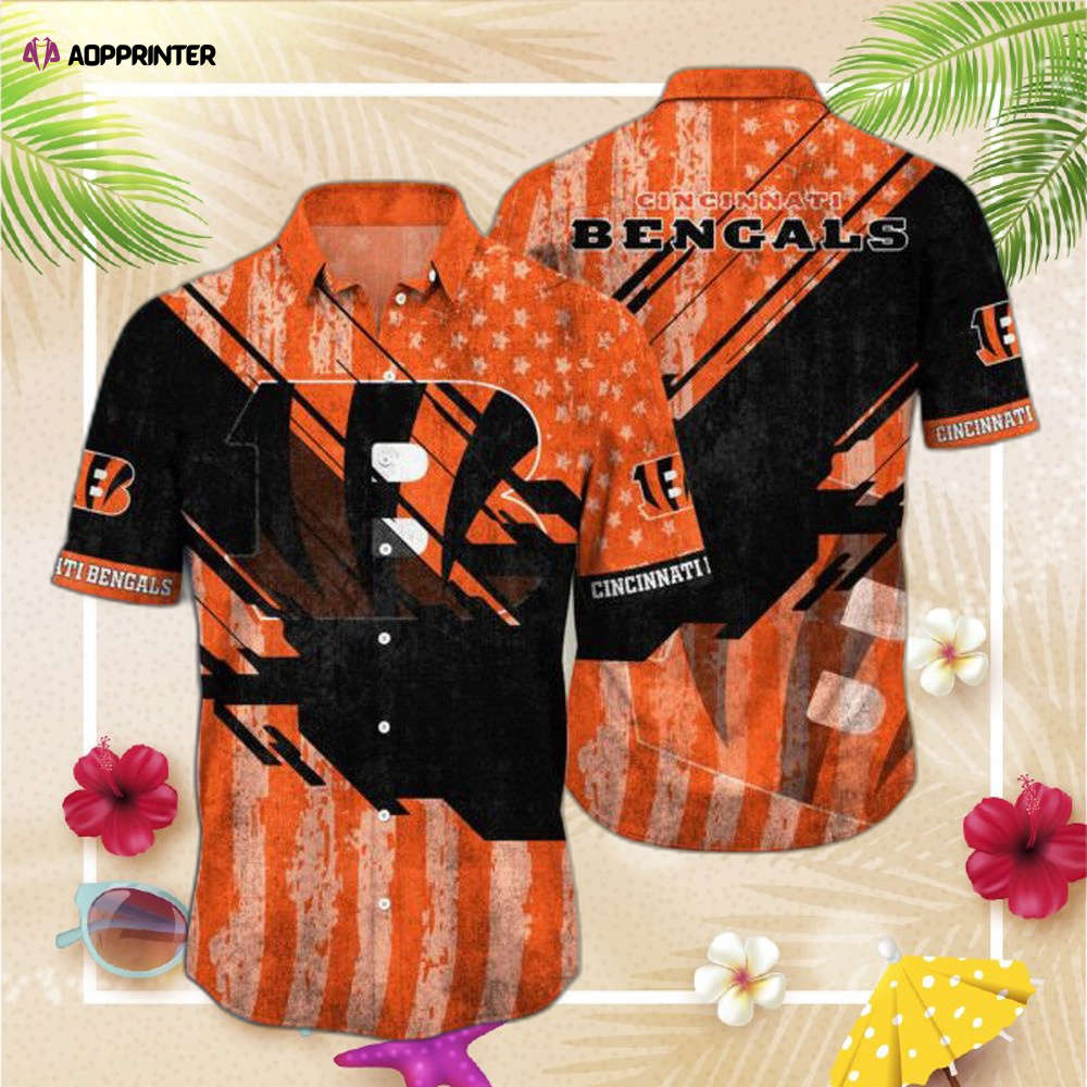 NFL Cincinnati Bengals Hawaiian Shirt Short Summer