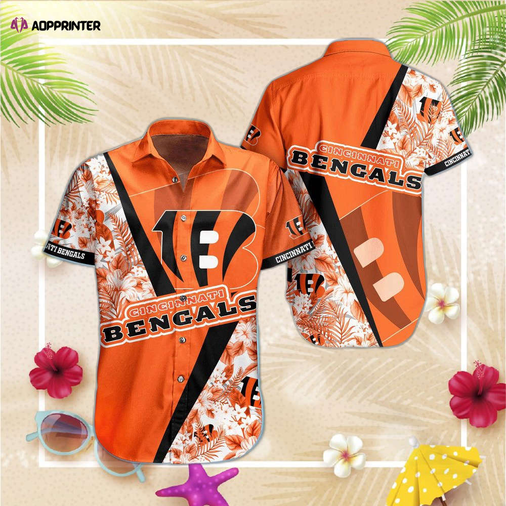 NFL Cincinnati Bengals Hawaiian Shirt Style Summer Trending