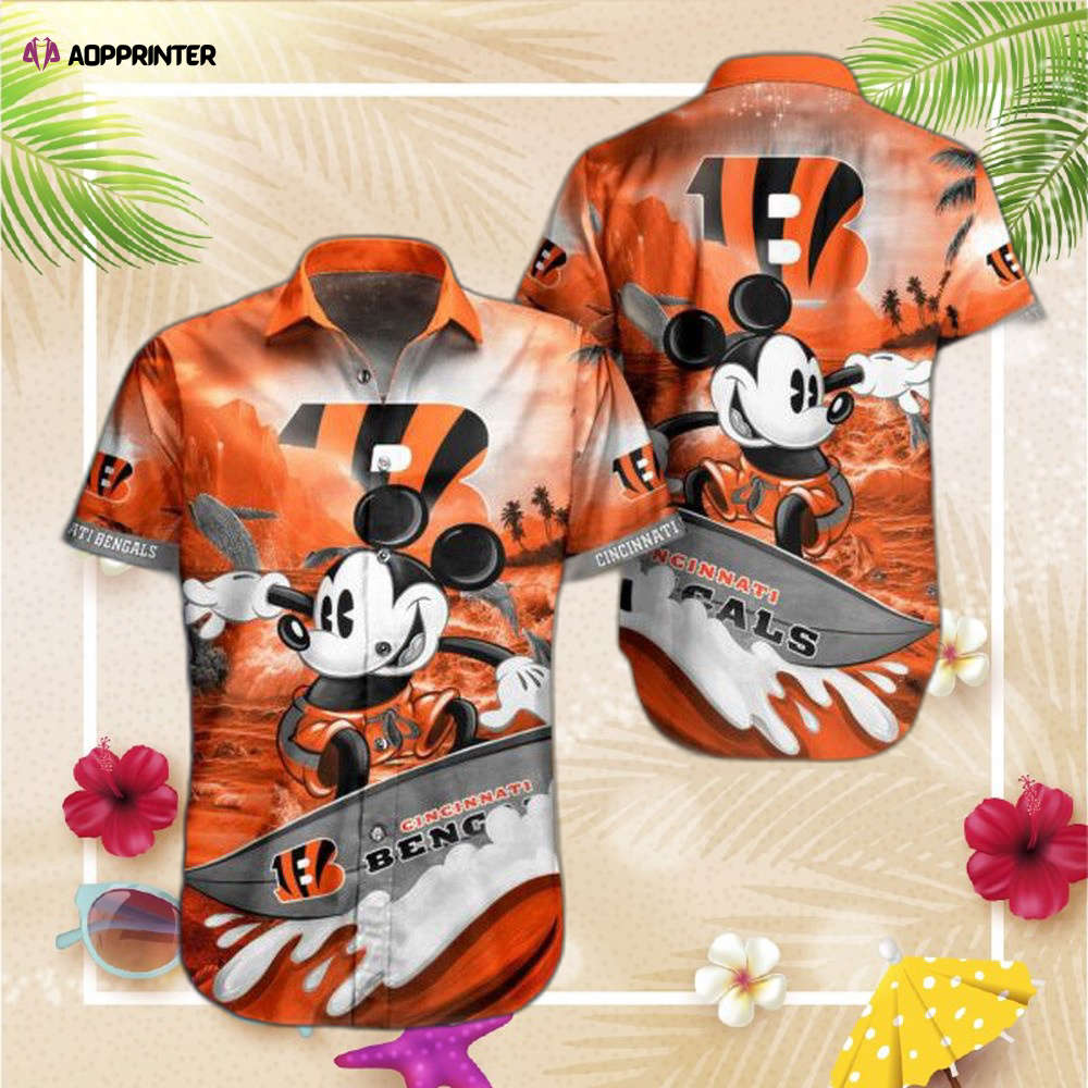 NFL Cincinnati Bengals Hawaiian Shirt Trending Summer