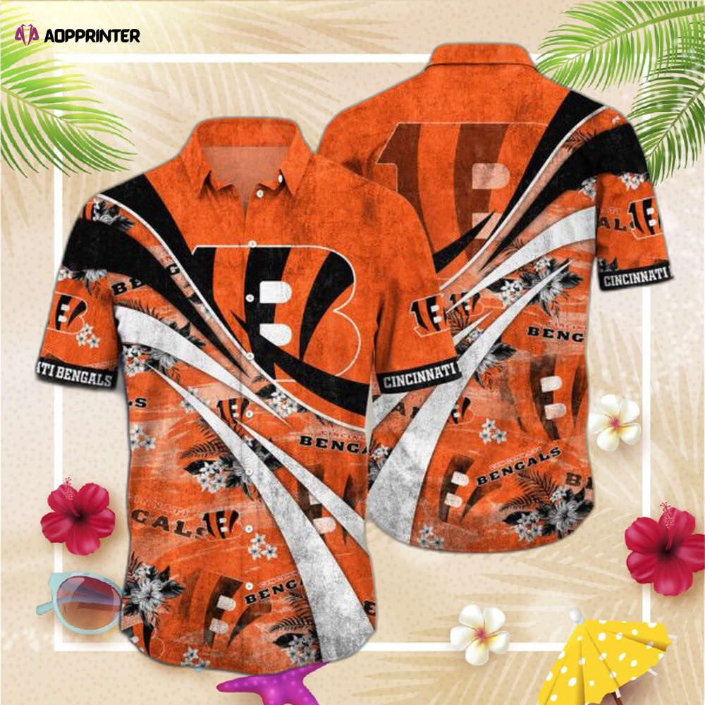 NFL Cincinnati Bengals Hawaiian Shirt Short For Fans