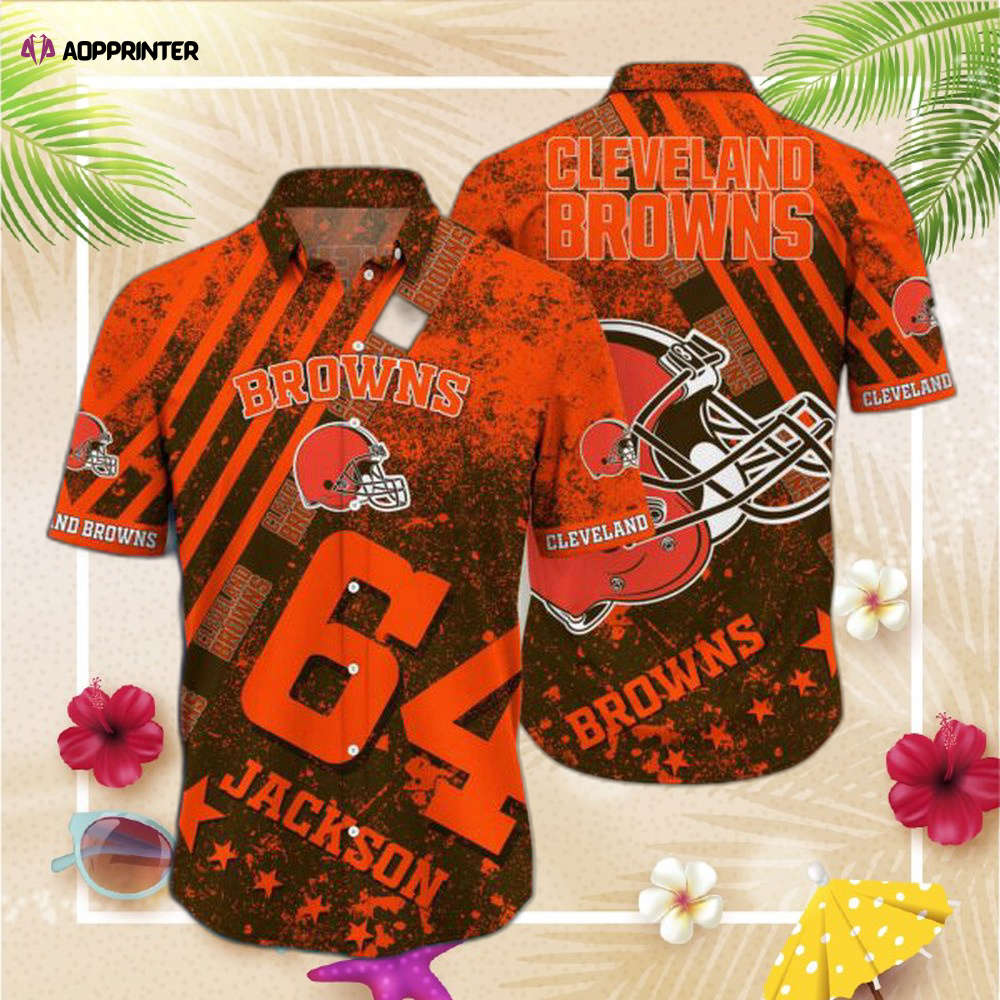 NFL Cleveland Browns Hawaiian Shirt Pineapple New Trending