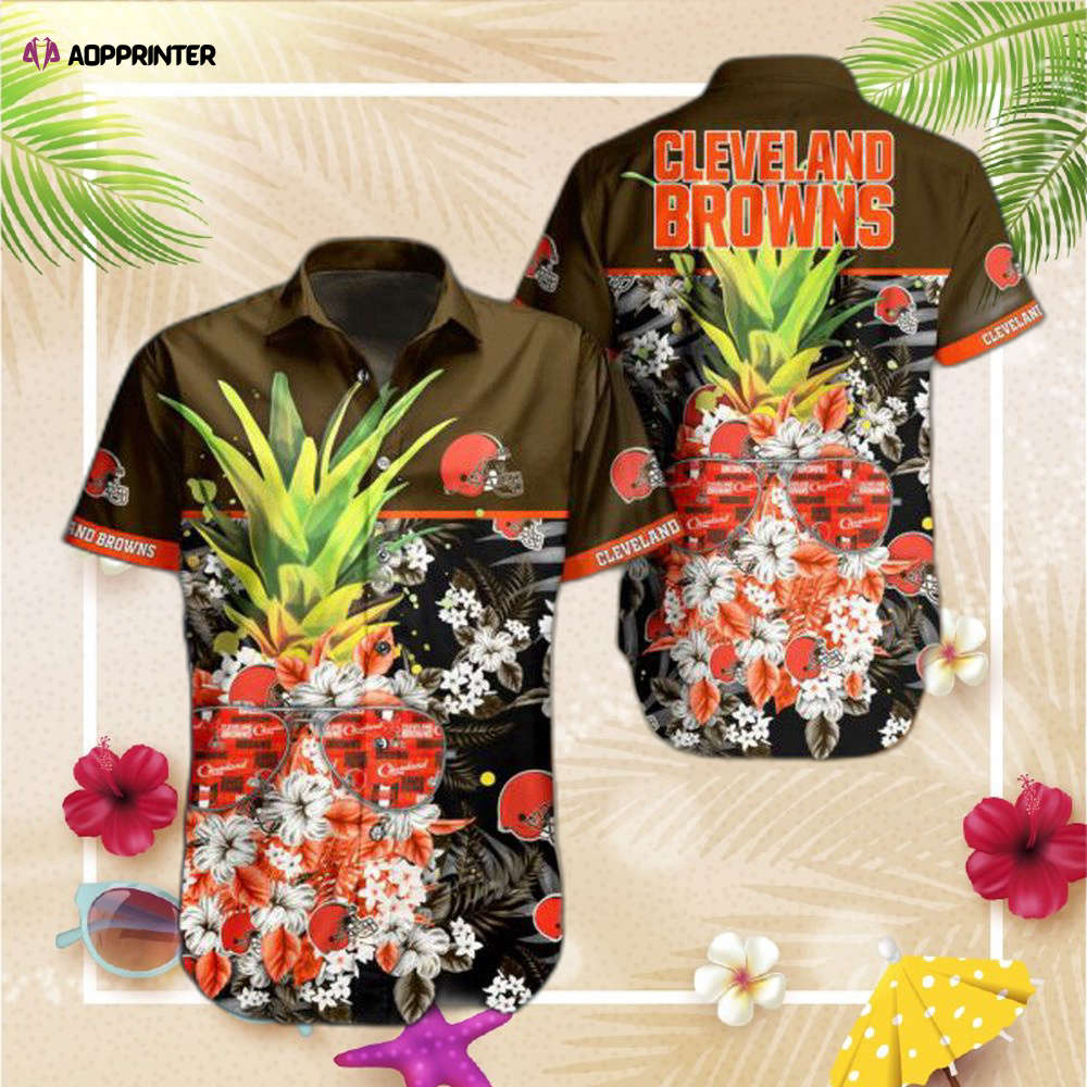 NFL Cleveland Browns Hawaiian Shirt Personalized Style Hot Trending