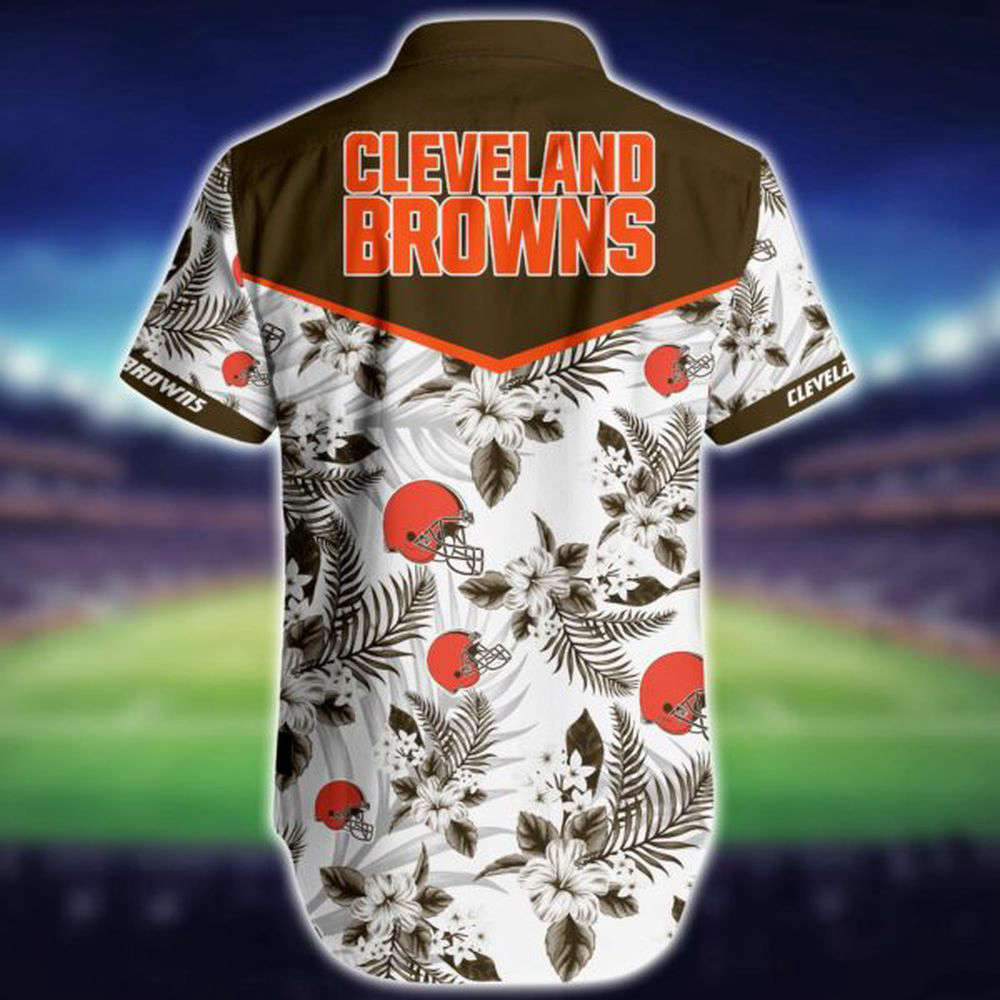 NFL Cleveland Browns Hawaiian Shirt Short