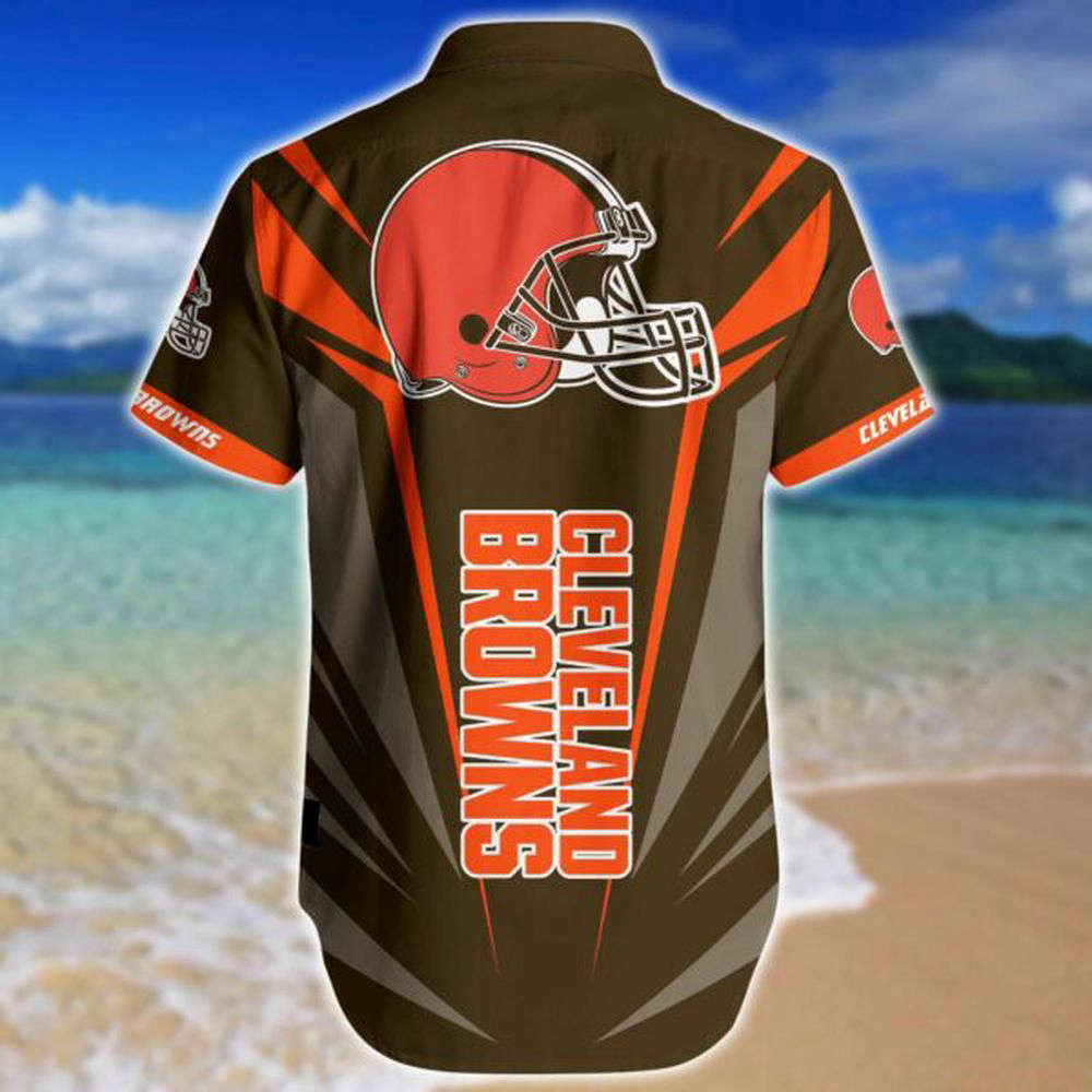 NFL Cleveland Browns Hawaiian Shirt Short Cool Like