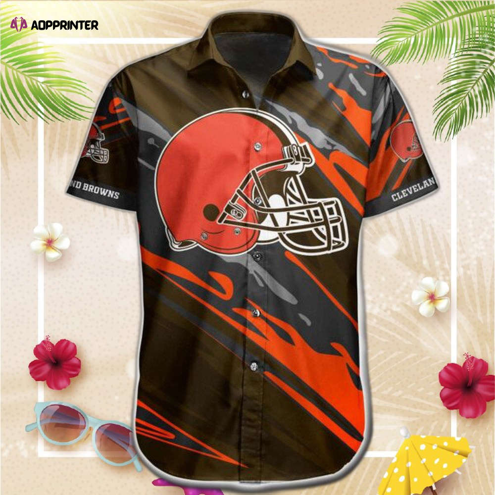 NFL Cleveland Browns Hawaiian Shirt Short Sport