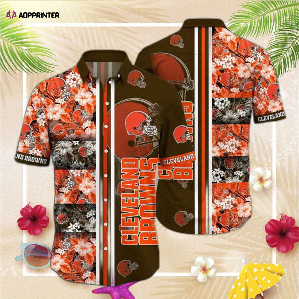 NFL Cleveland Browns Hawaiian Shirt Short Style Hot Trending