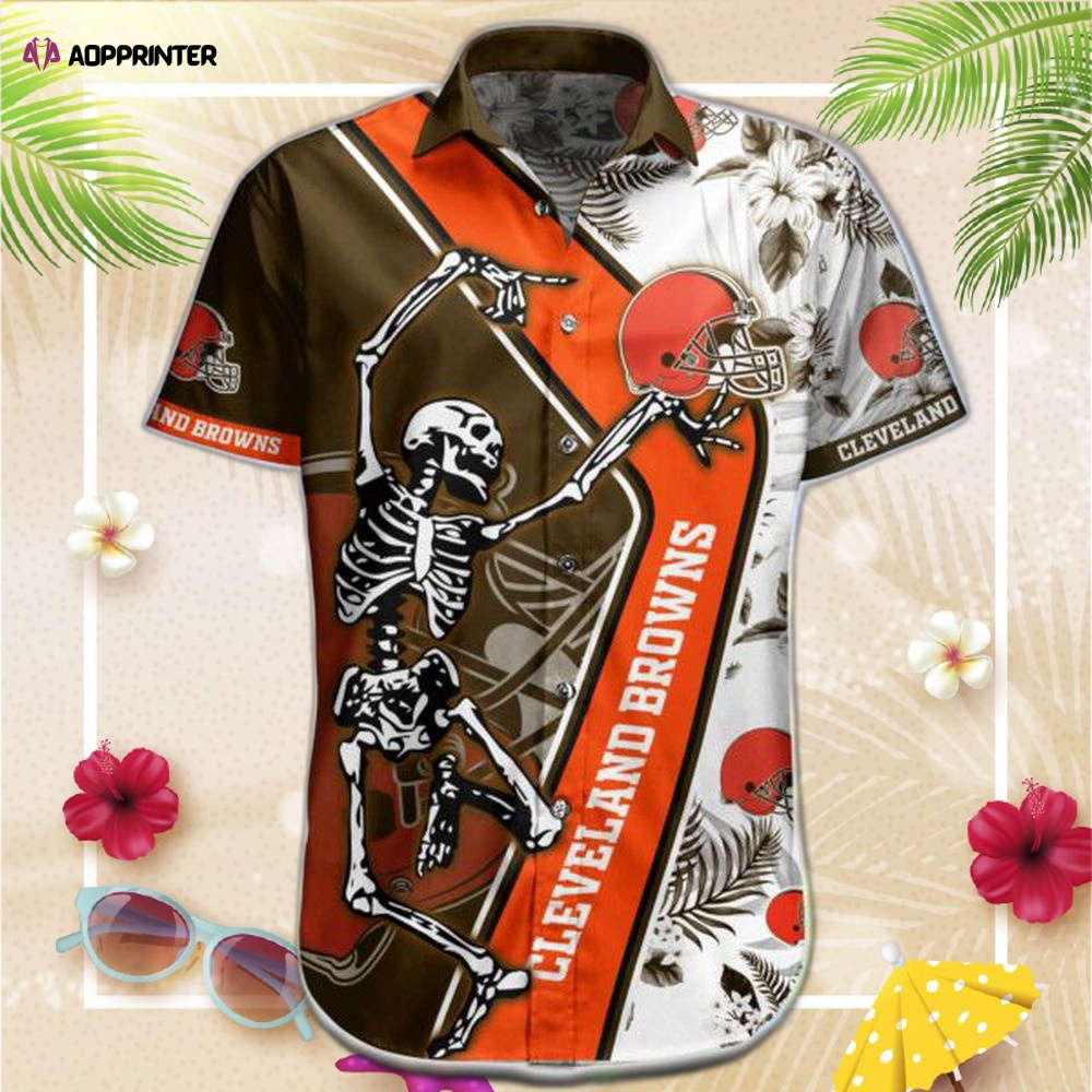 NFL Cleveland Browns Hawaiian Shirt Short Summer Trending