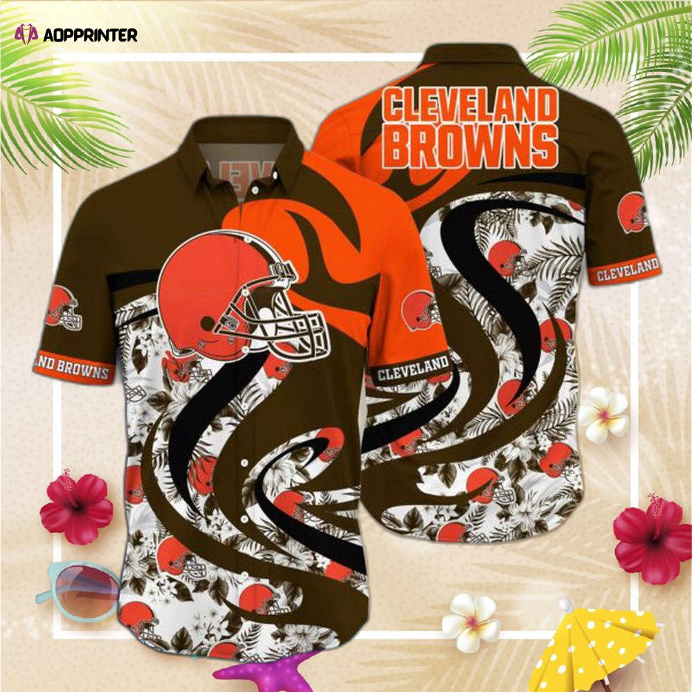 NFL Cleveland Browns Hawaiian Shirt Style