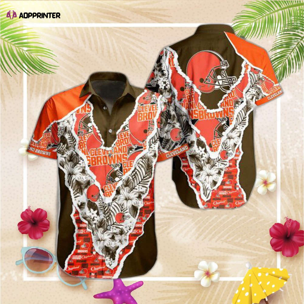 NFL Cleveland Browns Hawaiian Shirt Summer