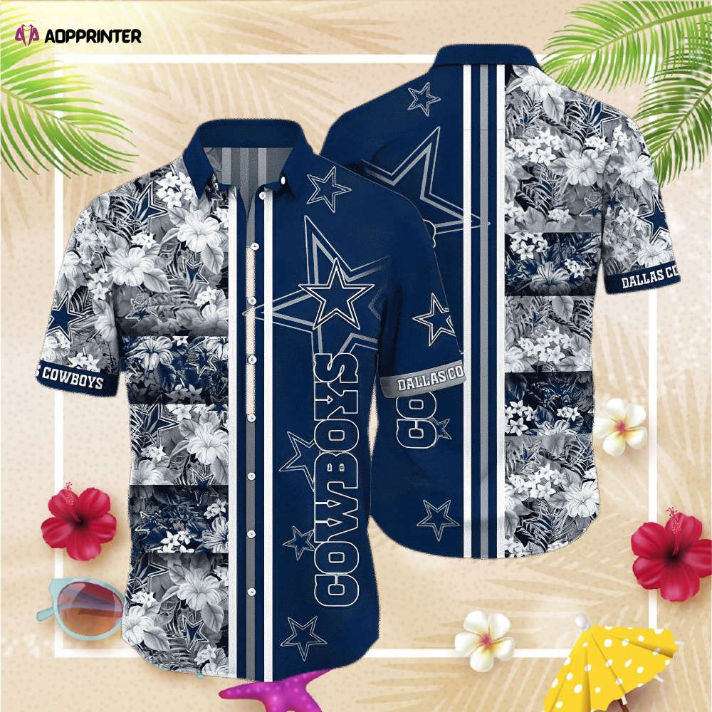 NFL Dallas Cowboys Hawaiian  Shirt Short Sleevetyle Hot Trending