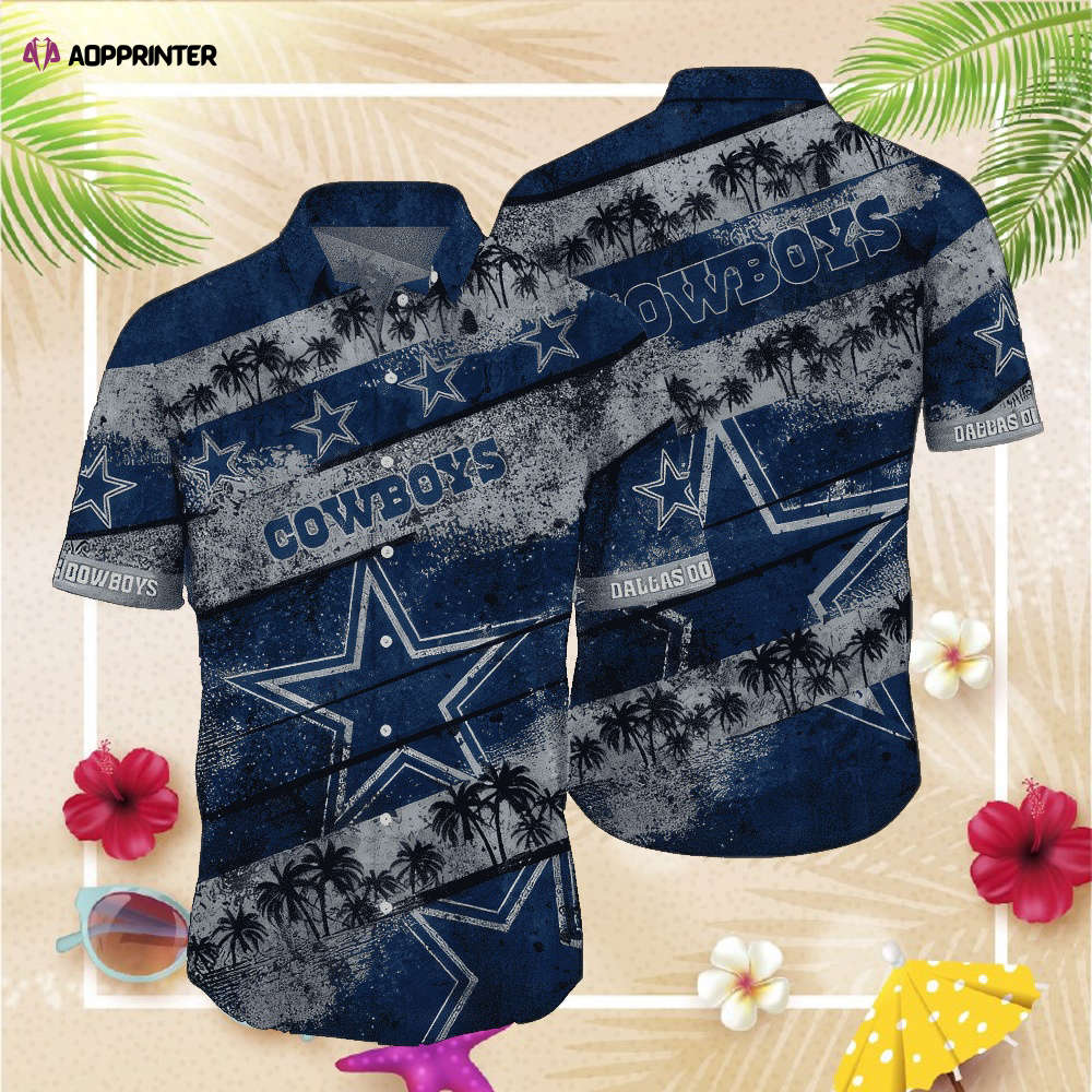 NFL Dallas Cowboys Hawaiian  Shirt Short Sleevetyle Hot Trending