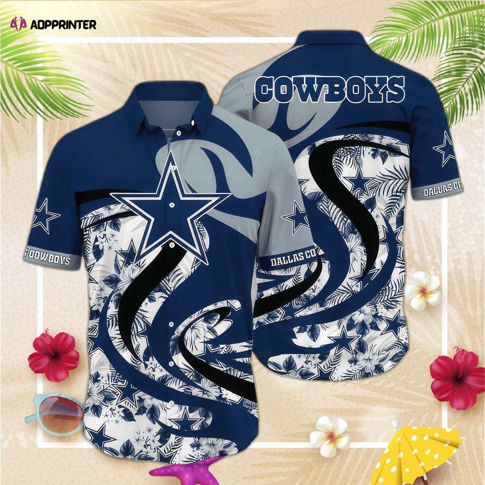 NFL Dallas Cowboys Hawaiian Shirt  Short Style For Men Women