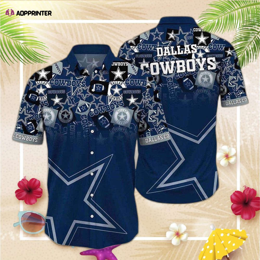 NFL Dallas Cowboys Hawaiian Shirt Short For Fans