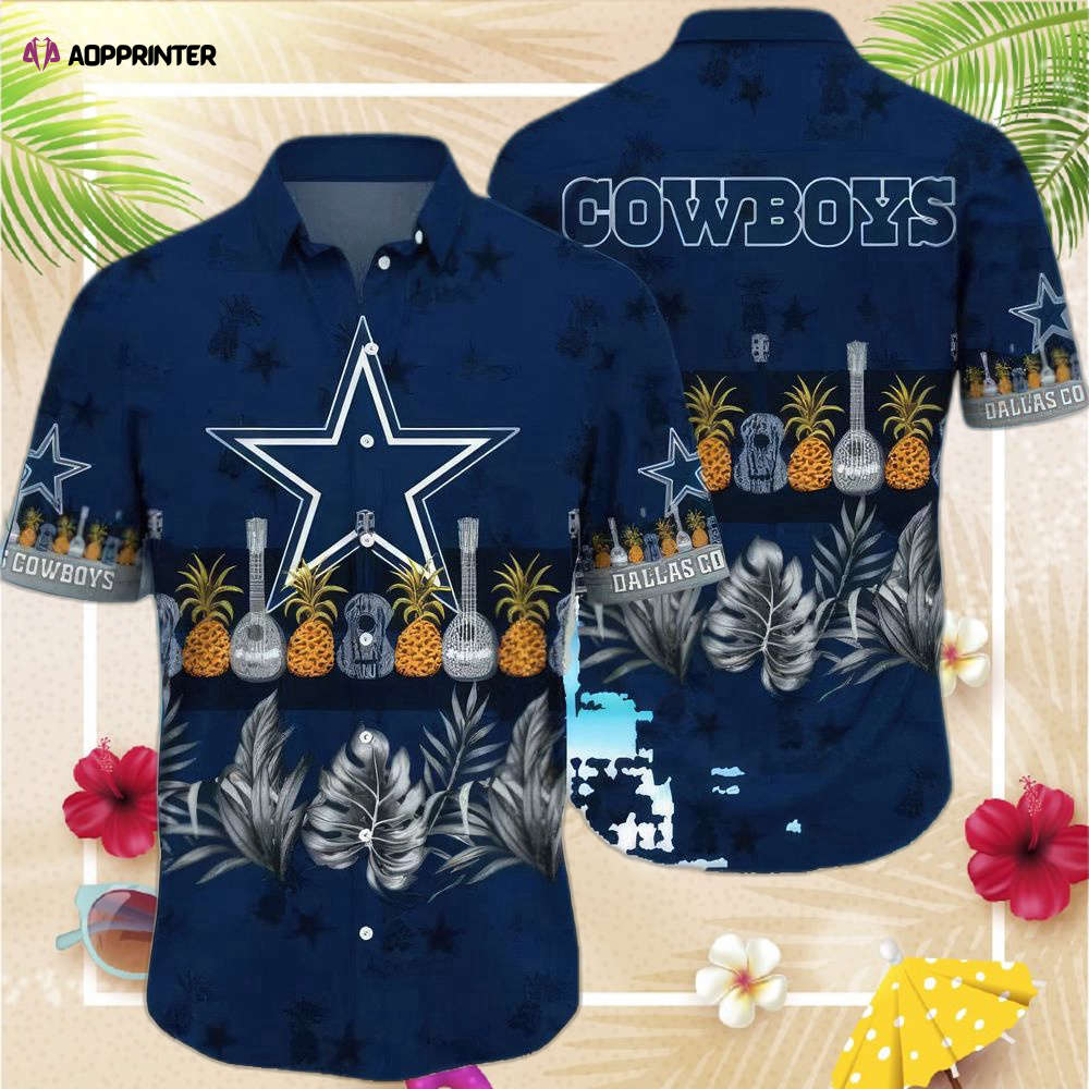 NFL Dallas Cowboys Hawaiian Shirt Short Style    Summer