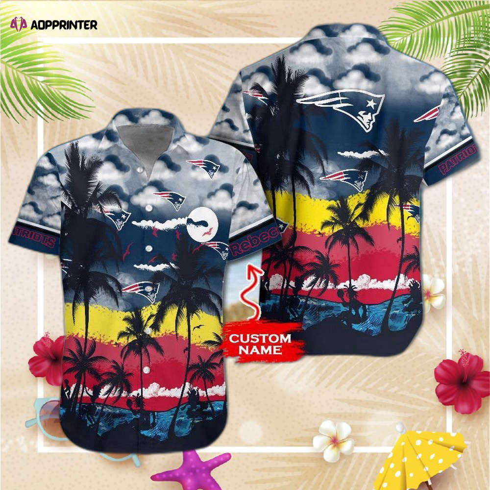 NFL New England Patriots Hawaiian Shirt And Shorts – Premium Hawaiian Shirts