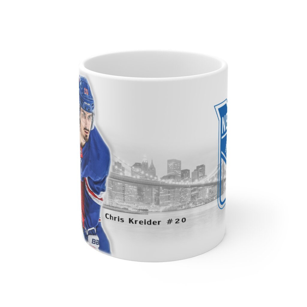 NYR ART Mug 11oz Gift For Fans Gift For Fans