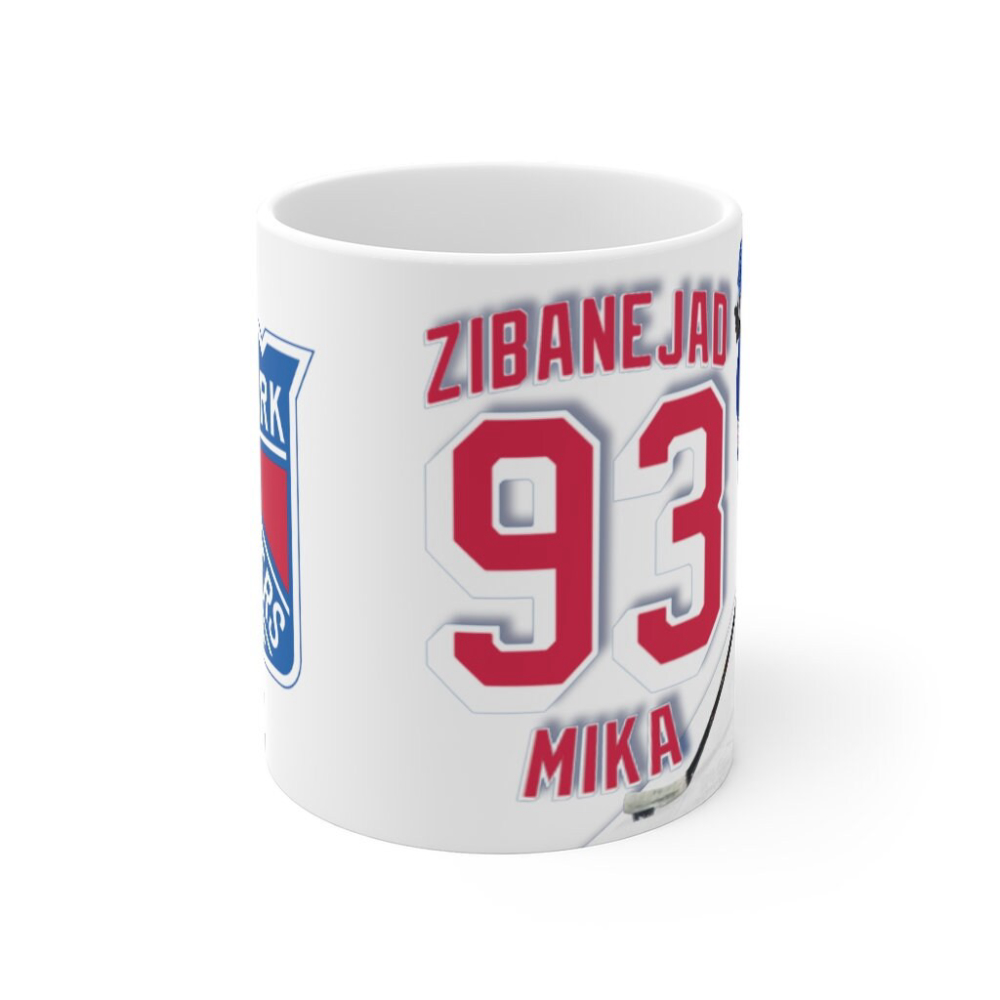 NYR Mika ART Mug 11oz Gift For Fans Gift For Fans