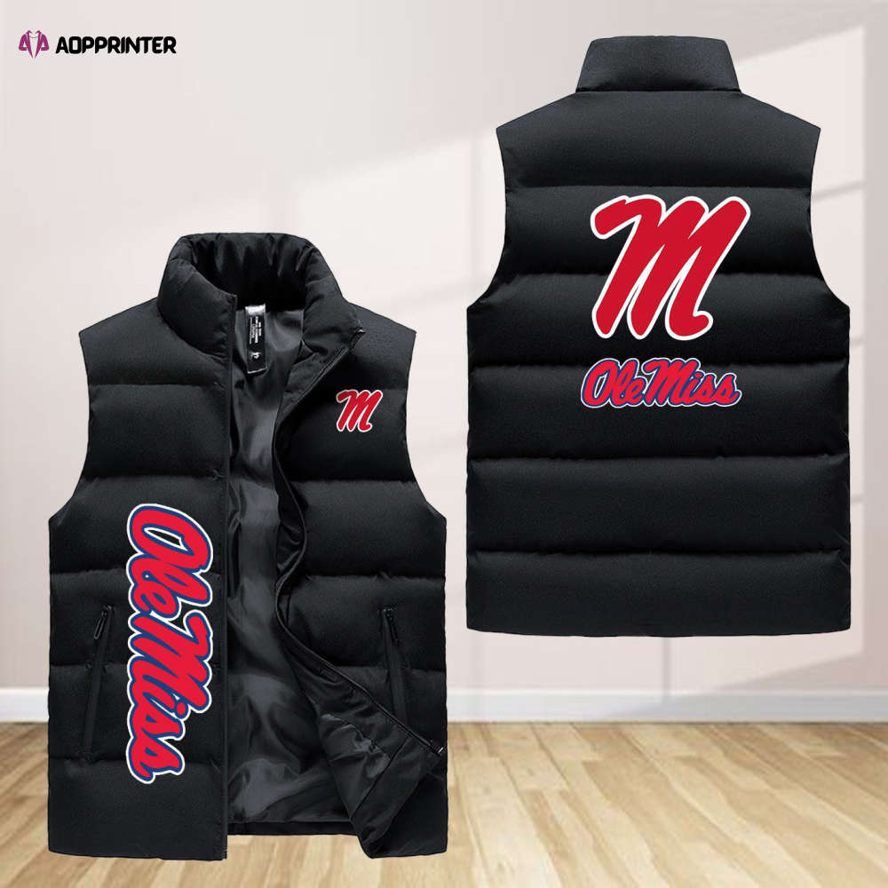 Northern Illinois Huskies NCAA Sleeveless Puffer Jacket Custom For Fans Gifts
