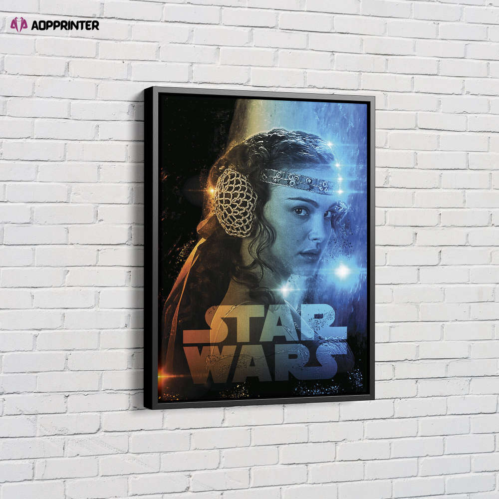 Padme Amidala  Art Quote Star Wars Canvas Unique Design Wall Art Print Hand Made Ready to Hang Custom Design