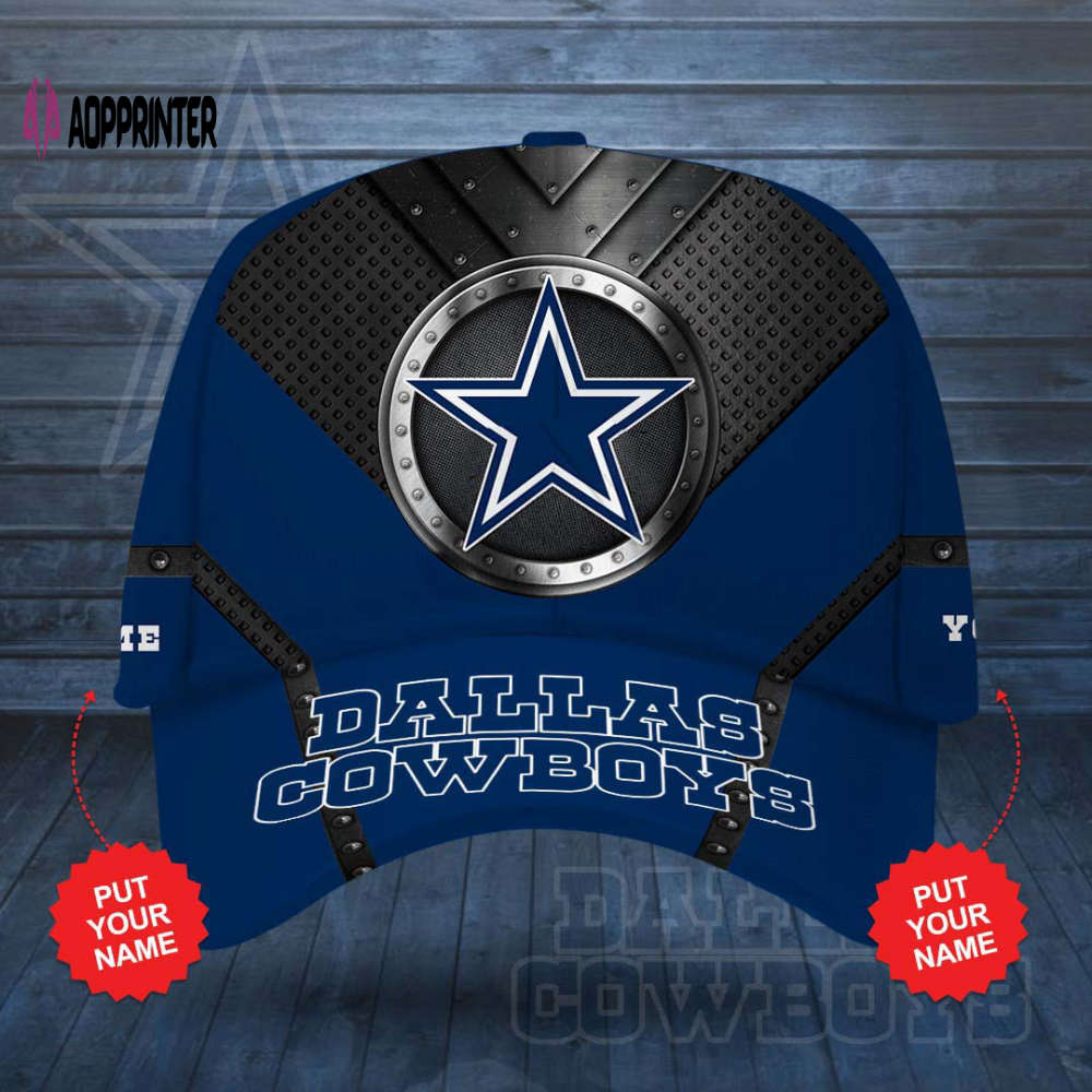 Personalized Dallas Cowboys Super Football Team 3D Hat