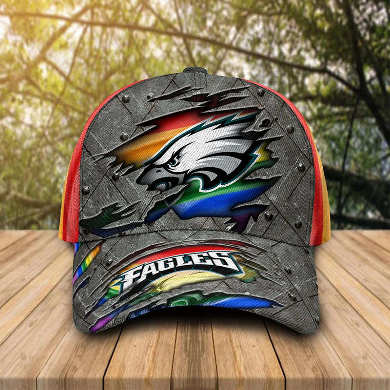 Philadelphia Eagles LGBT NFL 3D Cap