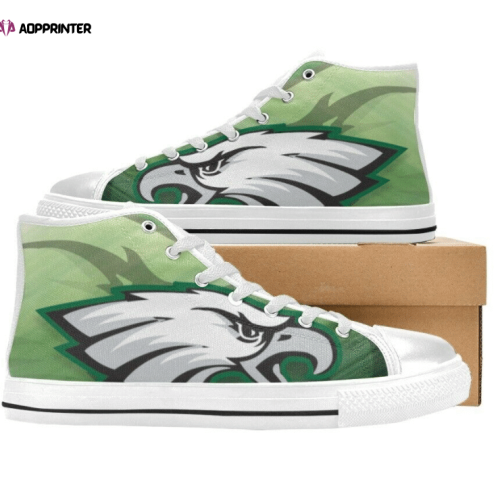 Philadelphia Eagles NFL Custom Canvas High Top Shoes HT1161