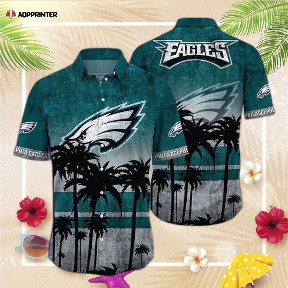 Philadelphia eagles NFL hawaii shirt short