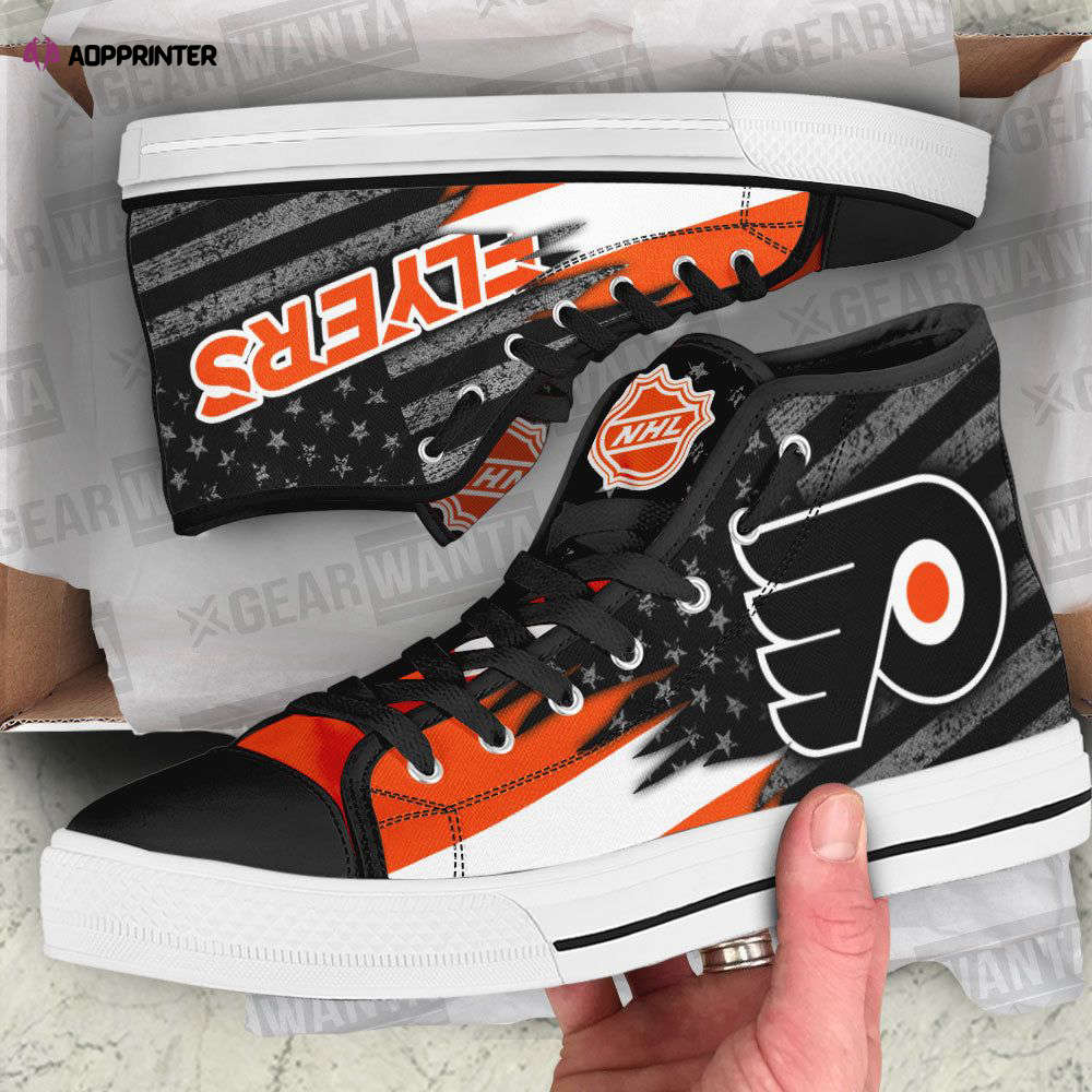 Philadelphia Flyers High Top Shoes Custom For Fans