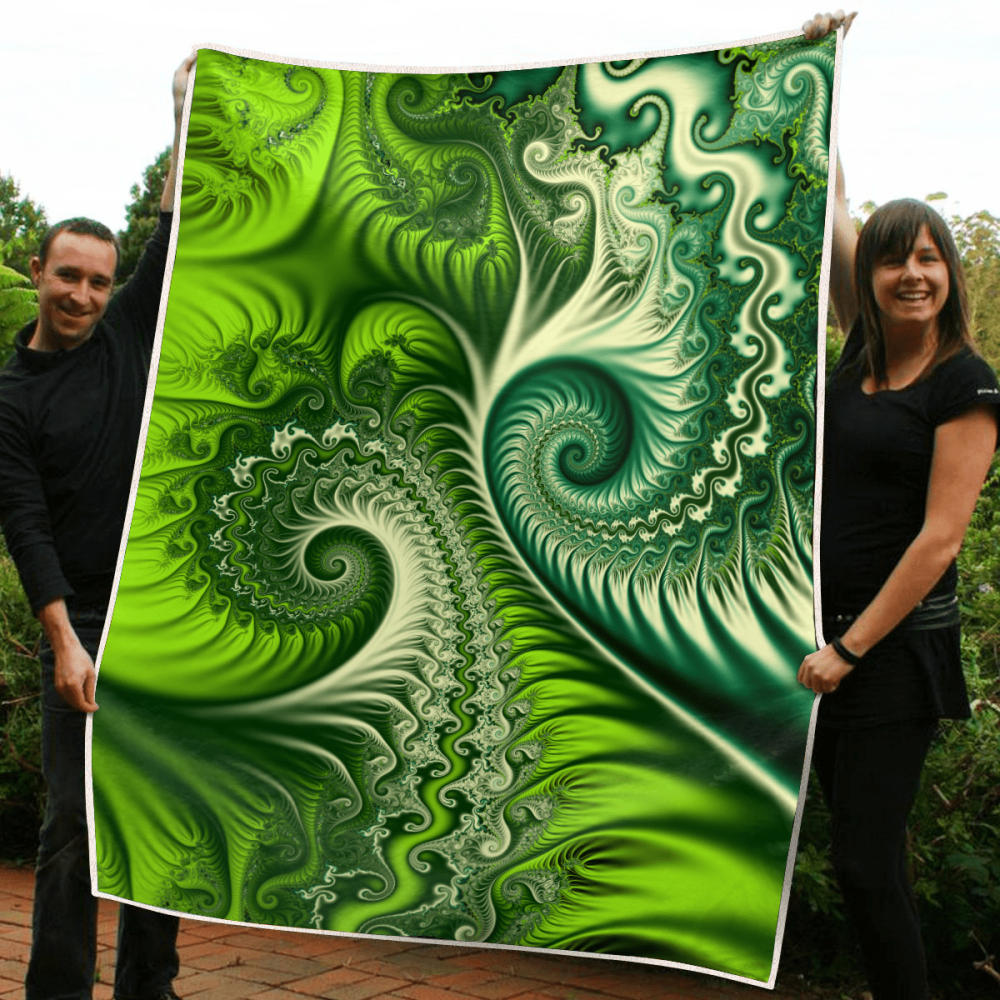 Premium Koru Fern Blanket