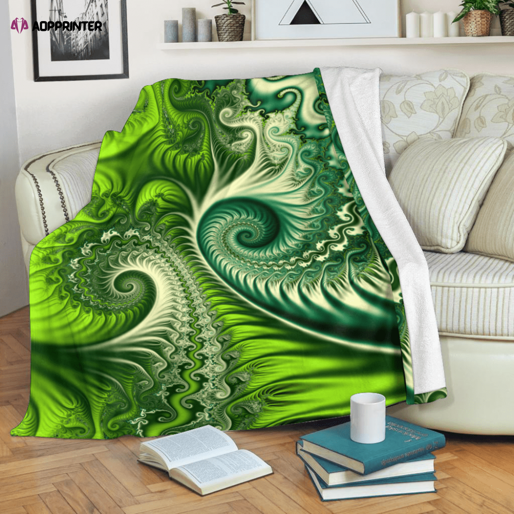 Premium Koru Fern Blanket