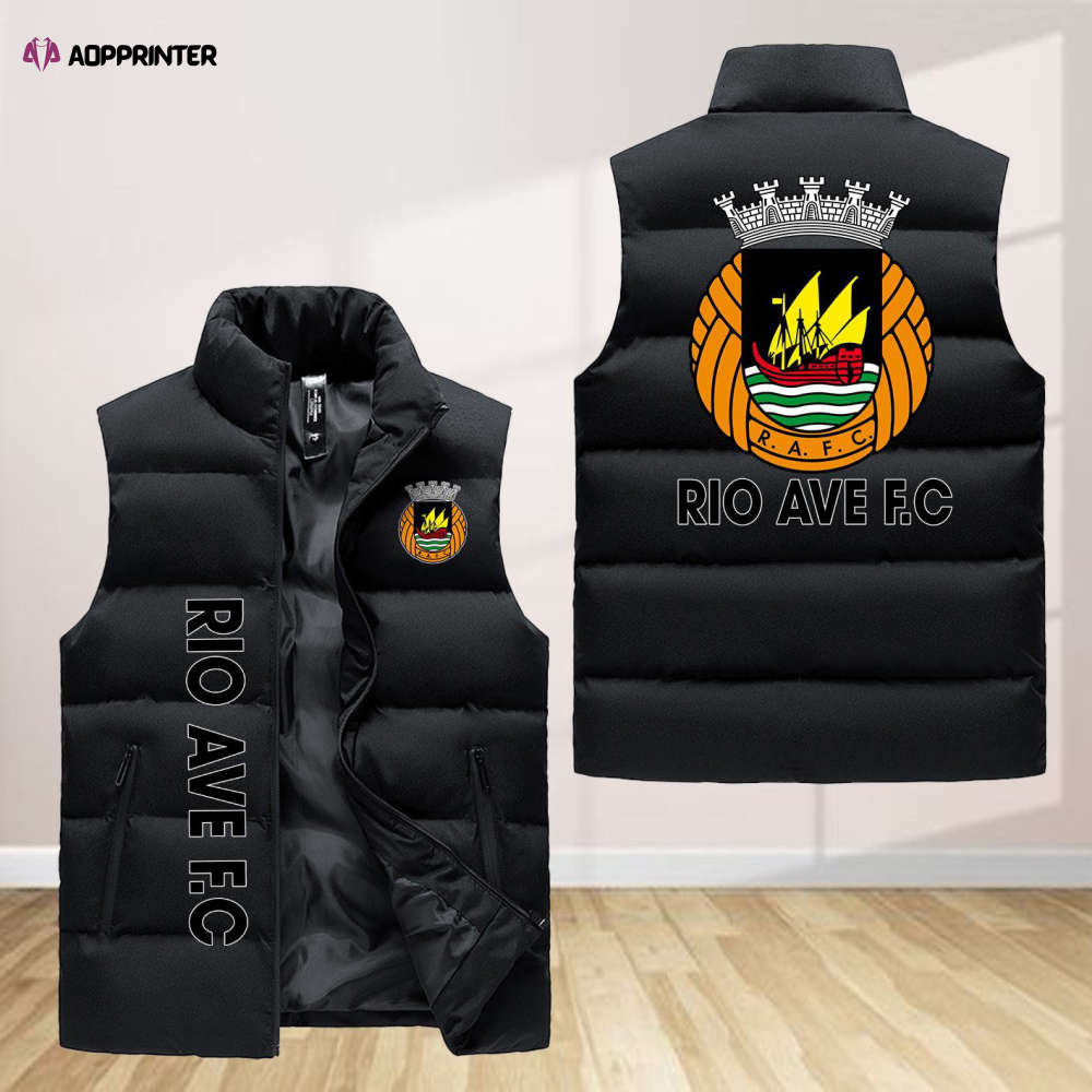 Rio Ave F Sleeveless Puffer Jacket Custom For Fans Gifts