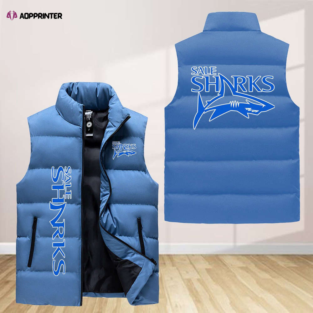 Ford Mustang Sleeveless Puffer Jacket Custom For Fans Gifts