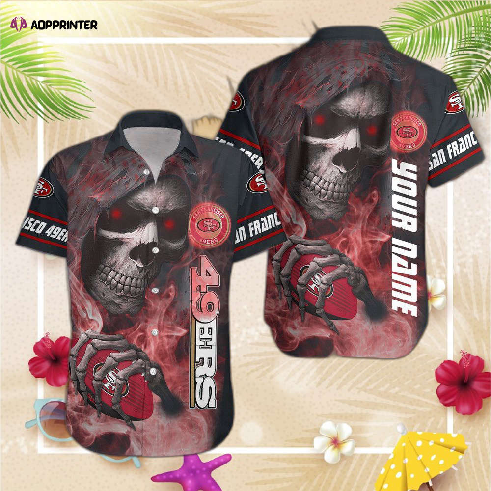 San Francisco 49ers NFL All over print Personalized Hawaiian Shirt And Shorts For Fans