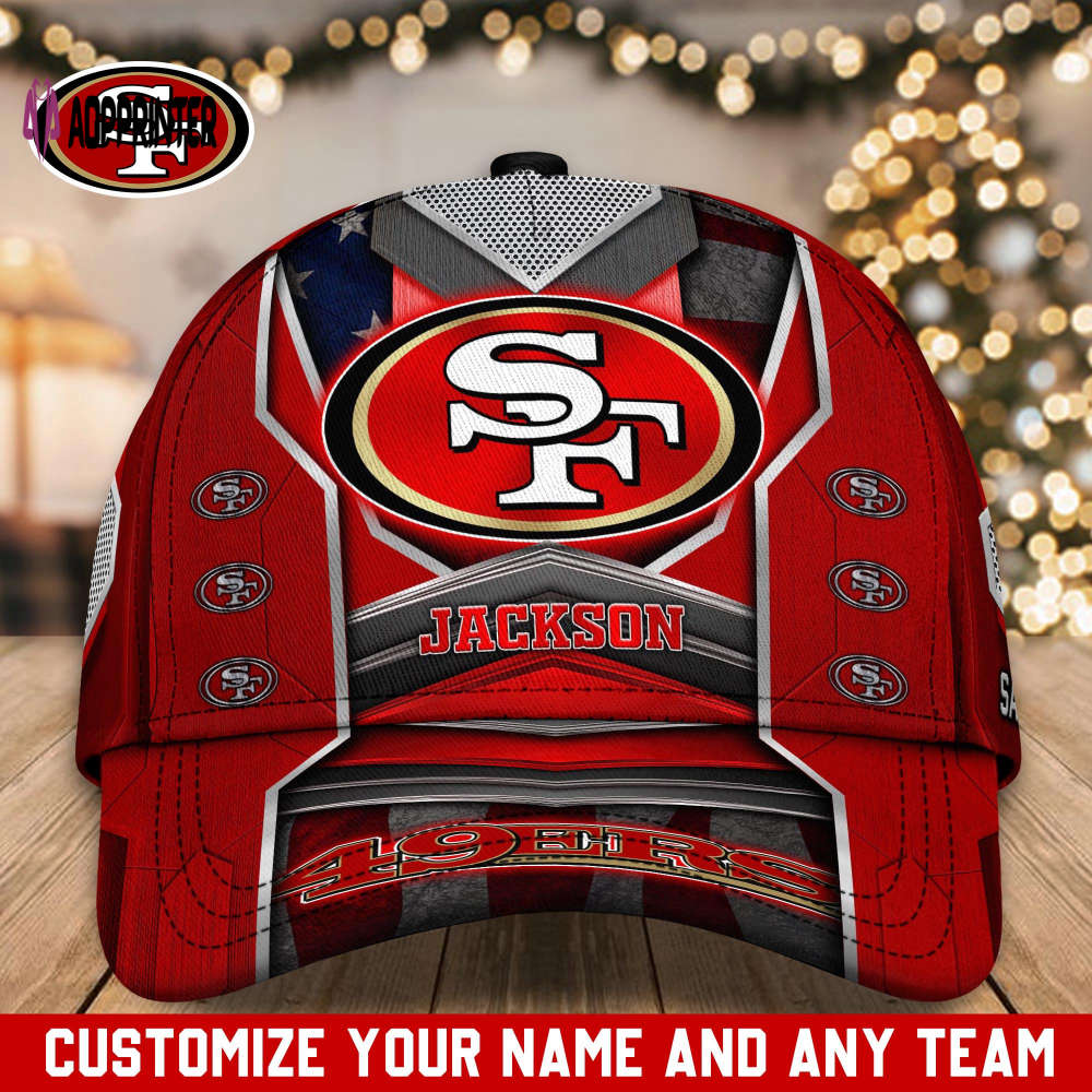 San Francisco 49ers NFL Classic CAP Hats For Fans Custom