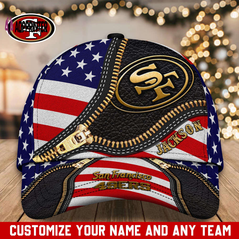 San Francisco 49ers NFL Classic CAP Hats For Fans Custom