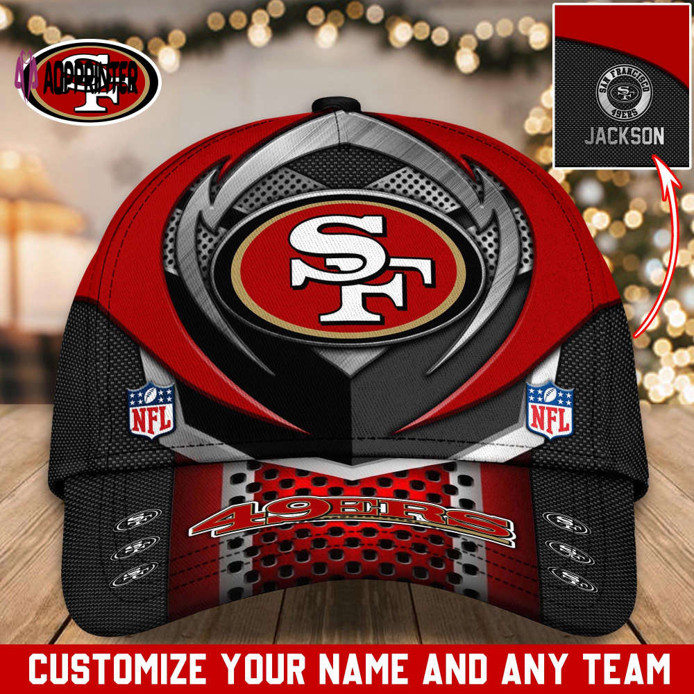 San Francisco 49ers NFL Classic CAP Hats For Fans Custom