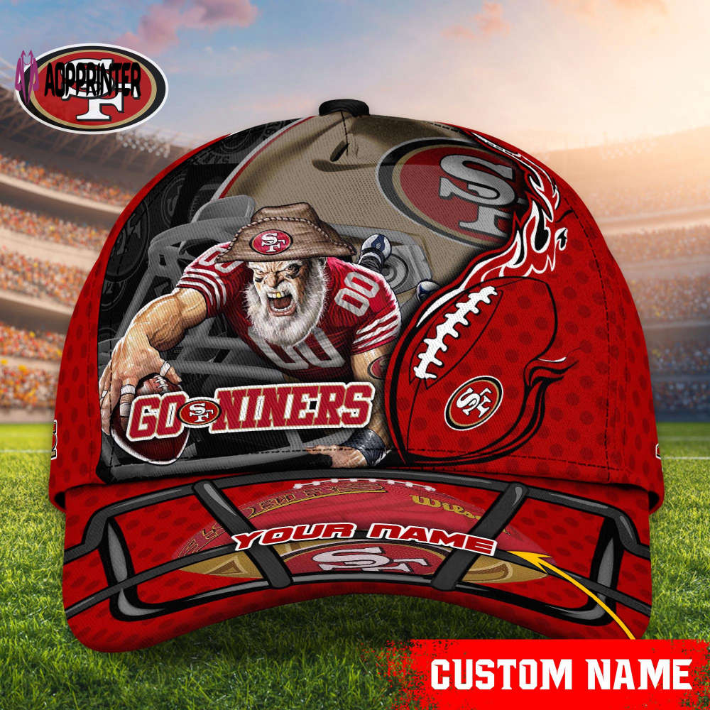 San Francisco 49ers NFL Classic CAP Hats For Fans Custom