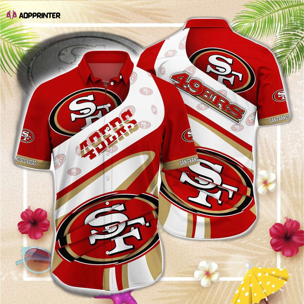 San Francisco 49 ers NFL Hawaiian Shirt