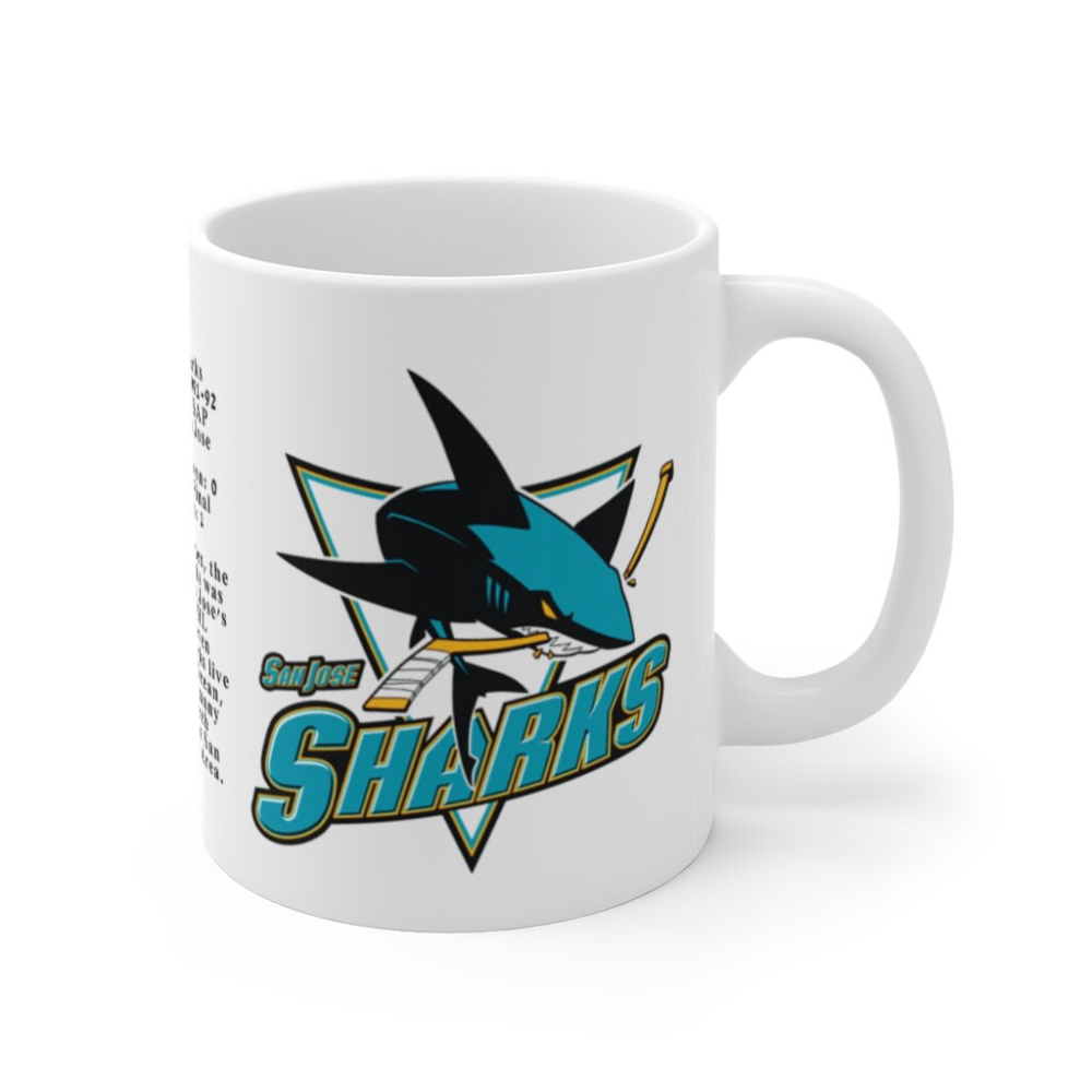 San Jose SJS ART Mug 11oz Gift For Fans