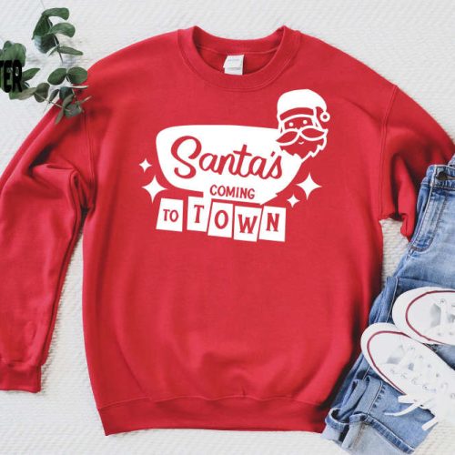 Wrap It Like It’s Hot Sweatshirt Funny Chirstmas Shirt Christmas Sweatshirt Custom Family Christmas Shirt Santa  Sweatshirt