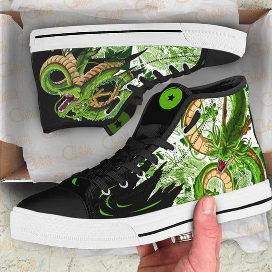 Shenron High Top Canvas Shoes Custom Dragon Ball Anime For Fans