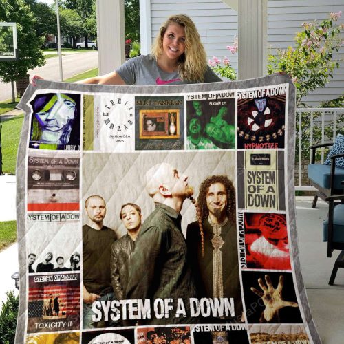 System Of A Down Albums Cover Poster Quilt Blanket