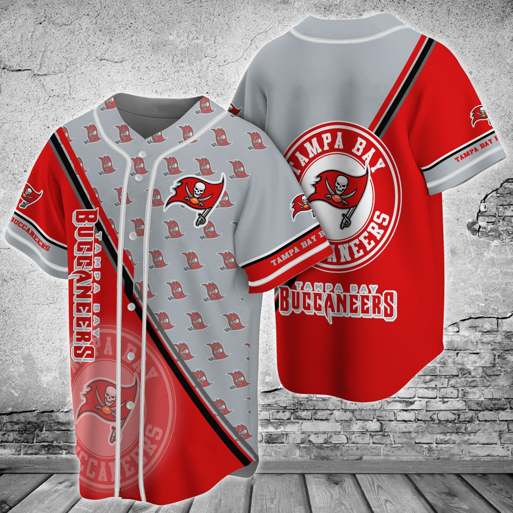 Tampa Bay Buccaneers Classic Baseball Jersey Shirt